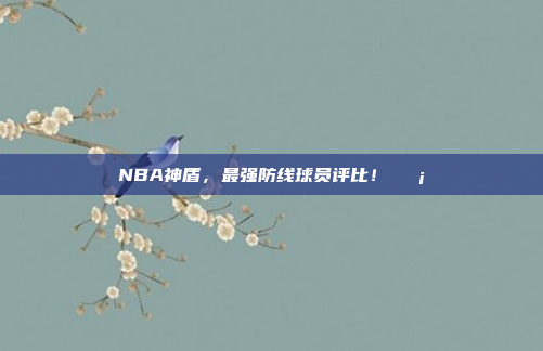 NBA神盾，最强防线球员评比！🛡️